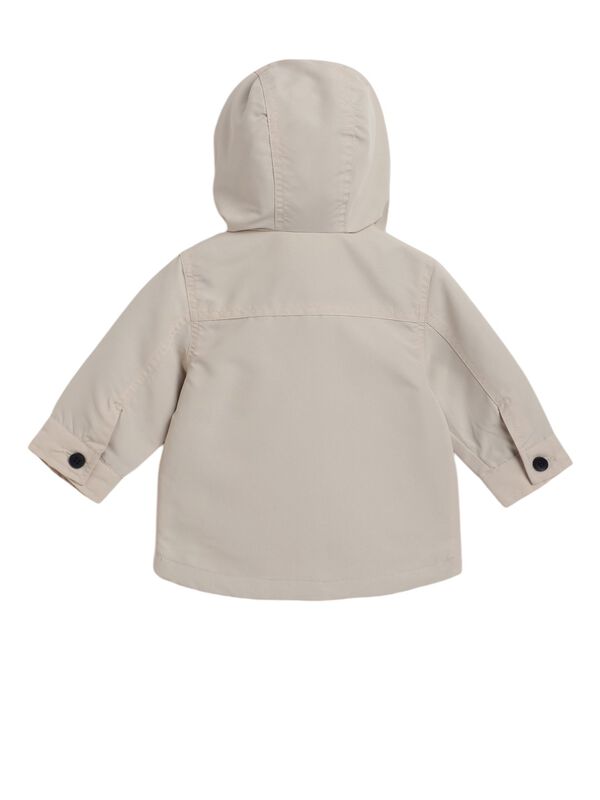 Boys Light Natural Solid Jacket image number 2